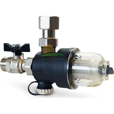 Defangatore magnetico compatto sotto caldaia Jupiter Compact da 3/4" per impianti termici (1/5)