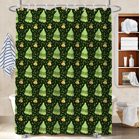 Rideau douche polyester 180x180 souple séparation douche pour célibataire actif (1/5)