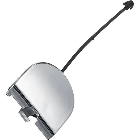 Abdeckung für die Abschleppöse an der hinteren Stoßstange, verchromtes Autozubehör, passend für Fiat 500 Modelle (2007–2012). Autozubehör 735455393