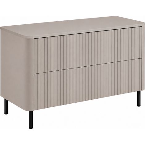 Mobile bagno 100, Cashmere, piano cashmere, gambe nere, 100,8 x 44,2 x 65 cm (1/5)