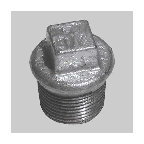 TAPPO MASCHIO ZINCATO  3     MADE IN ITALY