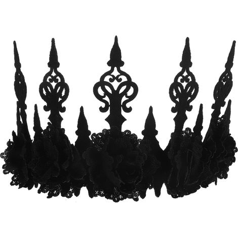 Celebrazione di Halloween in nero, decorazioni per capelli di Halloween (1/5)