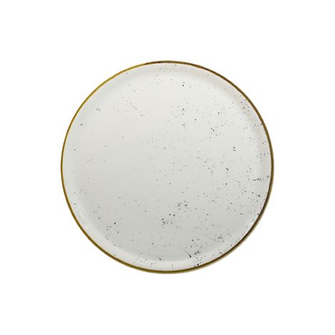 Saturnia Collezione Stains Piatto Frutta D 21 Cm H 2,2 Cm Porcellana Siviglia Decorata