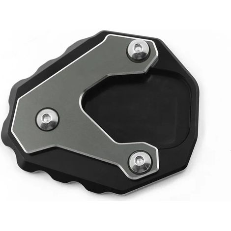(Titane) Compatible avec Honda CL500 300 2023 2024 CBR650F : plaque de support de béquille latérale, extension de béquille, coussinet agrandi, Silver Wing GT 400 600 01-17 maxpower (1/4)
