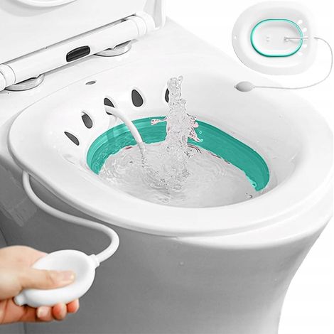 Housse de siège de toilette de bidet 39 x 36 x 12 cm (1/5)