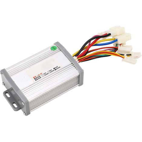 Kit de commande d'accélérateur pour vélo électrique, moteur à balais, avec interrupteur de phare, 48 V, 800 W (1/5)