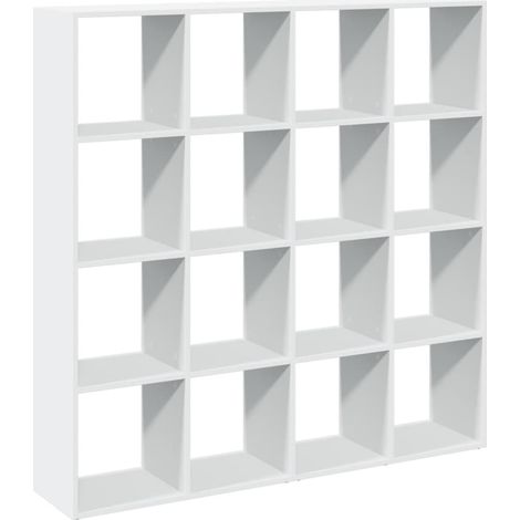 Maison Exclusive - Bücherregal Weiß 137,5x29x137,5 cm Holzwerksto