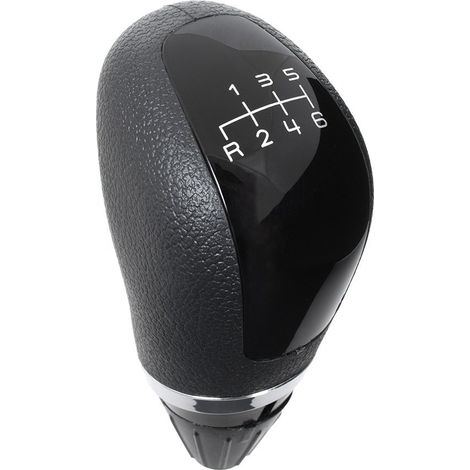 Pomo de palanca de cambios de 6 velocidades negro para Mercedes Clase A W169 (2004-2012) (1/5)