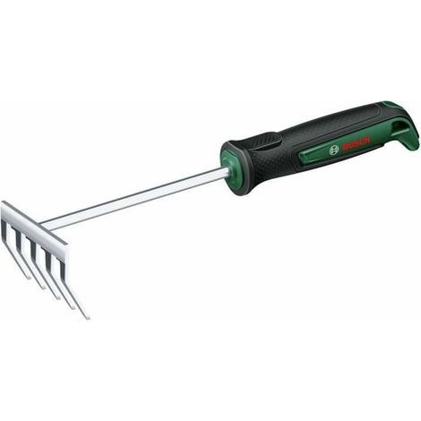 Rastrello a mano ergonomico Bosch verde e nero 320 mm (1/5)