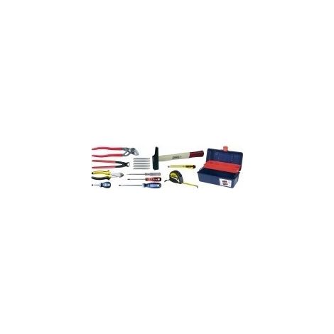 Déstock – Werkzeugkoffer + 11 Teile – Outifrance