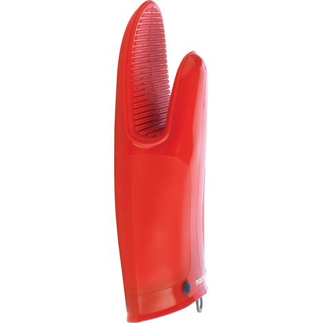 Unbekannt Mastrad F82315 - Guanto da Cucina in Silicone e Cotone, Dimensioni: 29,3 x 13 x 3 cm, Colore: Rosso (1/4)