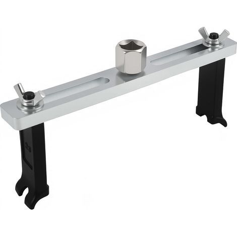 Universel pour Enlever le Couvercle du Réservoir de Carburant avec Pompe et Clé à Molette Ajustable - Outil de Réparation Automobile pour Installation et Retrait de la Bague de Maintien (1/5)