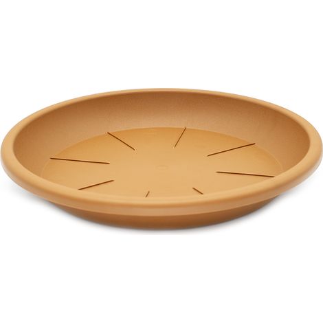Plato maceta 16 cm Marron (1/3)
