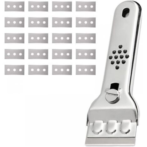 Stainless steel glass scraper for ceramic stove, glass scraper for induction cooker (1/4)