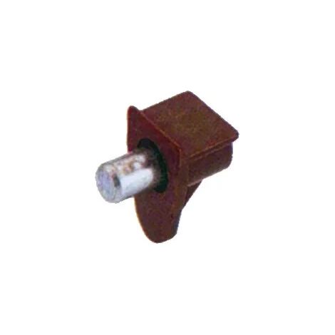 TAQUET PLASTIQUE MARRON D.5MM(X100)