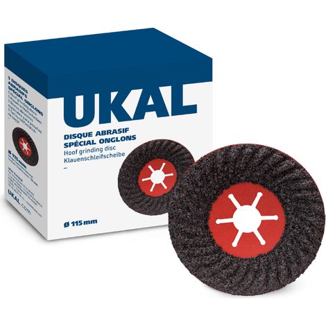 5 Disques abrasifs spécial onglons Ø 115 mm (1/3)
