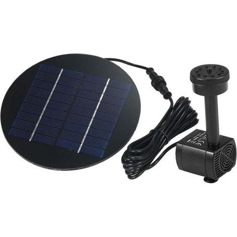 YMYNY Solarwasserpumpe, Solarpumpen-Stromversorgungsset für Teich, Springbrunnen, Pool, Gartenteich (1/5)