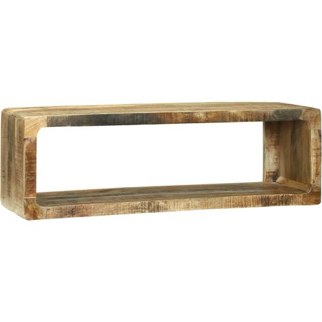 Meuble TV avec Rangement 3 pcs，Banc TV，Armoire TV Marron Bois de manguier massif CFW164594 (1/5)