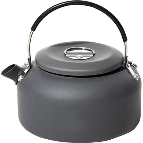 Bouilloire Camping - Bouilloire En Aluminium Alimentaire 3003 De 800 Ml Pour Feu À Découvert Et Activités Extérieures - 1 Pièce (1/5)