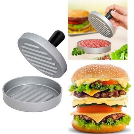 Hamburger Press - Minced Steak Burger Press - Metal