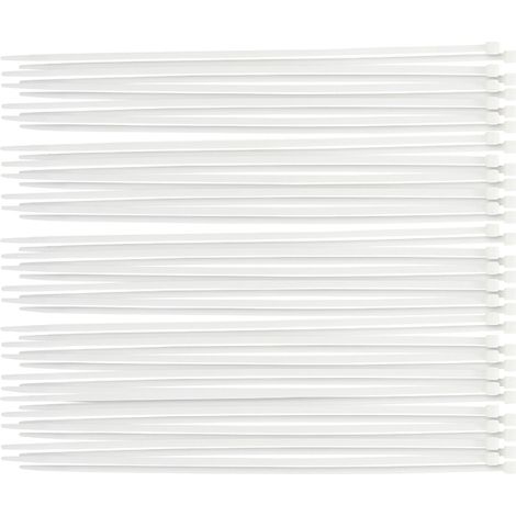FORCE HOMME 80770 SERRE-CÂBLES JEU DE 4, 8 X 250 MM, 50 PIÈCES