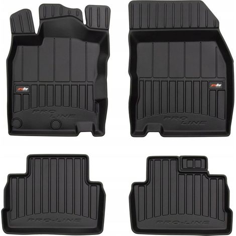 ALFOMBRAS Y FELPUDOS DE GOMA NISSAN QASHQAI 2 2013-2021 3D TROUGH (1/5)