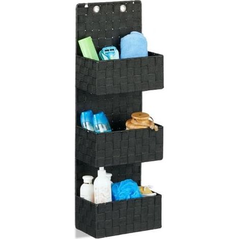 Filiyano-Rangement suspendu pour tissus avec 3 paniers (1/5)