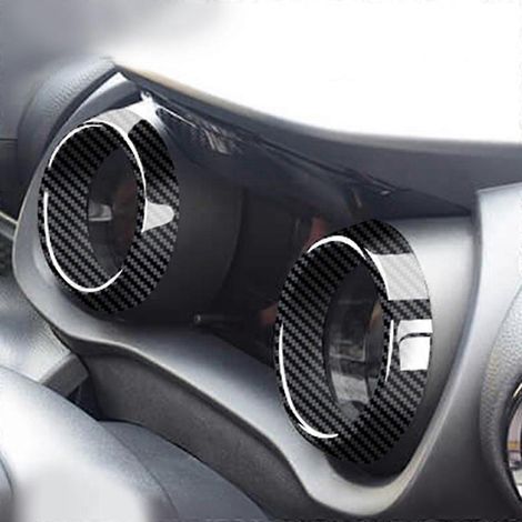 Pour Yaris pour Cross Decor Couvercle de protection de tableau de bord en fibre de carbone (1/4)