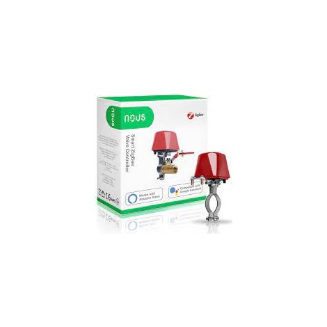 Valvola intelligente Nous per acqua/gas 1/2" 3/4" 12V/1A [LZ3]