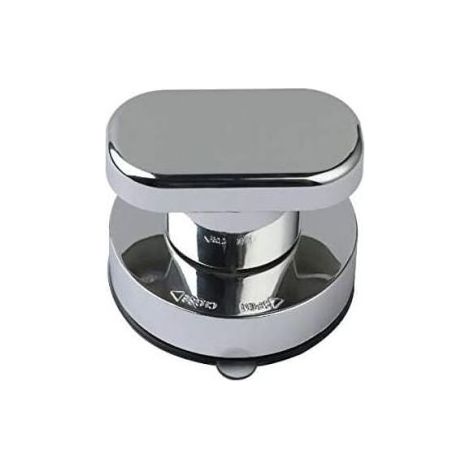 Poignée de porte en verre avec ventouse puissante miroir, tiroir de réfrigérateur, support mural avec ventouse pour salle de bain, baignoire, poignée de douche, bouton de tiroir de cuisine (1/5)