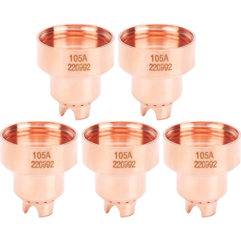 Bouchon de protection pour coupeur plasma, coupelle en cuivre rouge, consommables 220992, accessoires de soudage et de découpe (1/5)