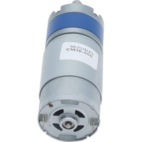 Moteur À Engrenages Dc 24V Réduction De Moteur À Engrenages Planétaires Électrique Grande Torsion À Faible Bruit Pour Les Robots De Bureau À Domicile(1200Rpm), Motoréducteur,Motoréducteur (1/5)