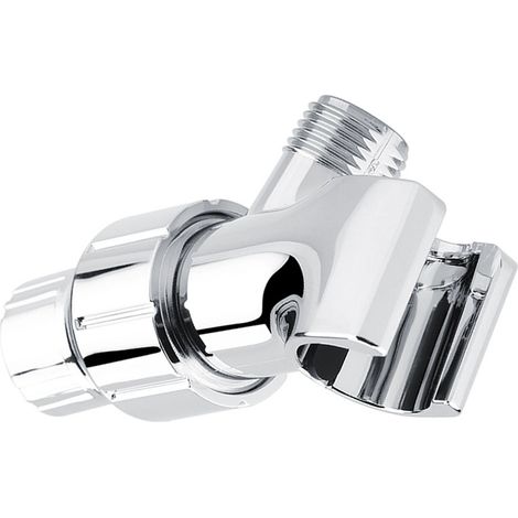 Dreiwege-Duschkopf aus Chrom, Wandumsteller mit festem Arm, Badaccessoire, Wandarmatur (1/5)