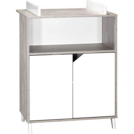 Commode à langer bébé en bois (1/4)