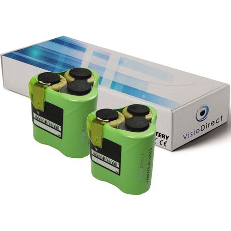 Lot de 2 batteries pour AEG Liliput outil sans fil 3000mAh 3.6V (1/2)