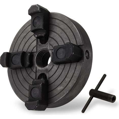4-Backenfutter Vierbackenfutter Drehbankfutter DBF6 M33 Spannbereich 15-138 mm (1/4)