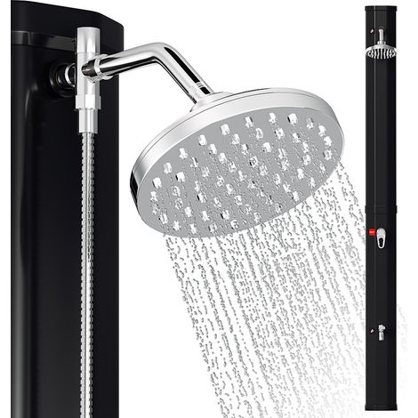 Wolketon Solardusche 35L Außendusche Gartendusche mit Schutzabdeckung für Pool Camping