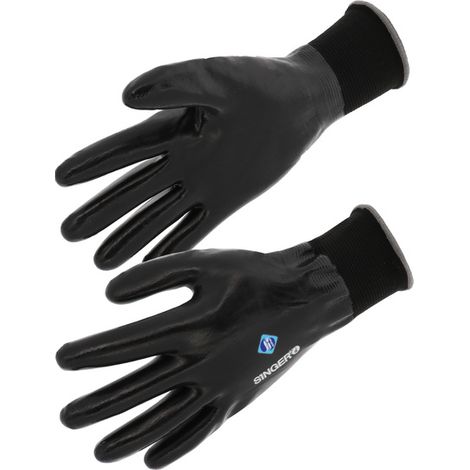 Gants Nitrile Enduits T07 (lot 10) Protection Maximale Et Dextérité Accrue - Générique