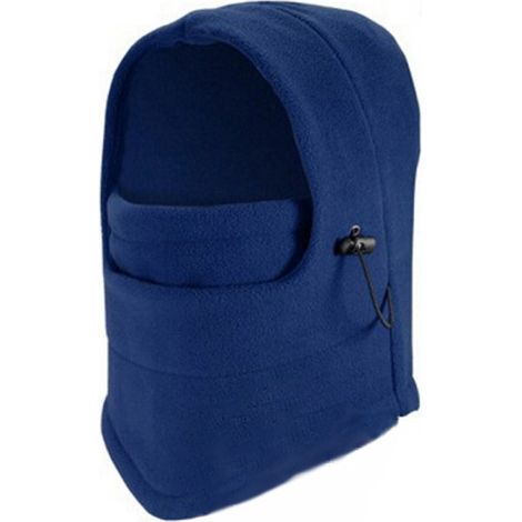 Masque Integral Visage Et Cou - Polaire Chaude Pour Sports D Hiver - Ajustable Avec Cordon - Unisexe - 1 Pièce (1/5)