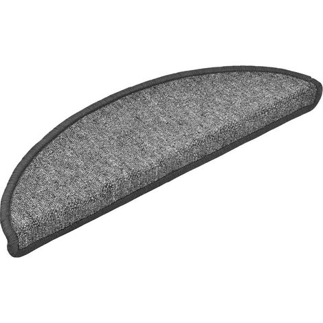 Maison Exclusive - Stufenmatten 30 Stk. 56x17x3 cm Dunkelgrau Hal
