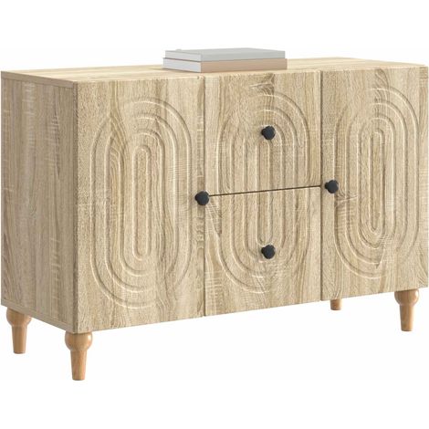 Maison Exclusive - Mobile TV Rovere Sonoma 89 x 34,5 x 60 cm Legno ingegnerizzato