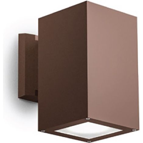 Applique esterno gea led amon qm ges1015 ip65 e27 led lampada parete classica monoemissione