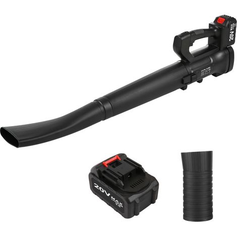 Souffleur de feuilles sans fil – 332 CFM / 150 MPH, 6 vitesses, écran LCD, 2 batteries 3,0 Ah + chargeur, pour entretien pelouse (1/5)
