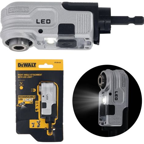 Dewalt DTLRA Compact Right Angle Drill Impact Driver Attachment 1/4 ...