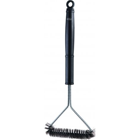 Rösle BBQ Grillrost Reinigungsbürste 43 cm lang, Grillzubehör, Silber, 25168