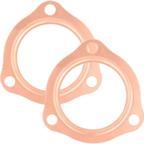 2 joints d'échappement en cuivre réutilisables, 1/2" pour collecteur (1/5)