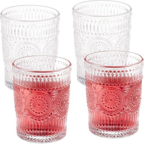 Drinking glasses vintage 30 cl set of 4 (1/5)