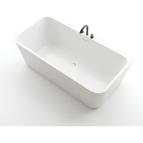 Baignoire îlot – 150 x 75 cm – Blanc brillant – MIRABELLE