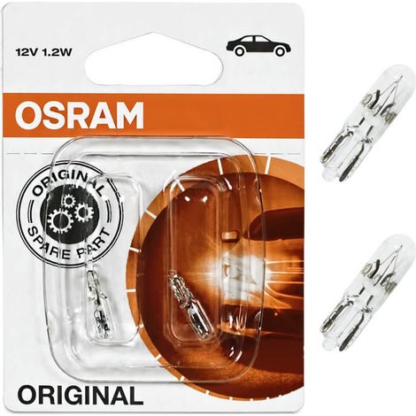 Osram W1.2W Glühbirnen 1.2W 2 Stück.