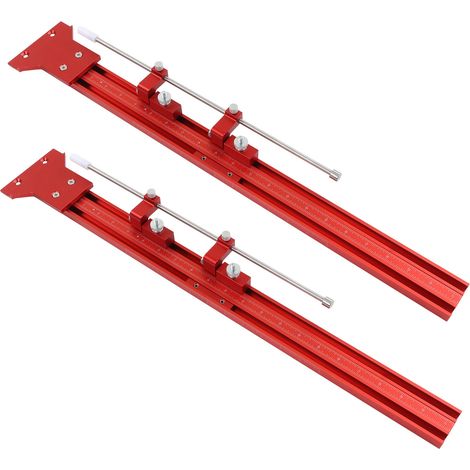 Système de rails de guidage parallèles en alliage d'aluminium antirouille et résistant à l'usure, kit de jonction pour scie circulaire (1/5)